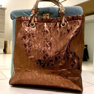 Michael Kors Metallic Tote Bag